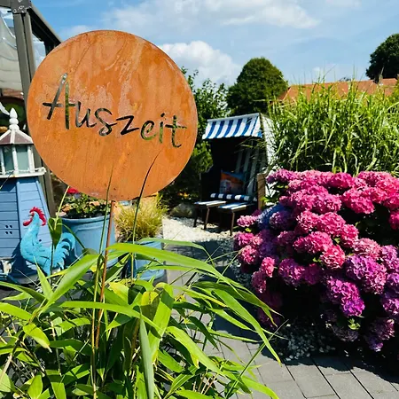Nordsee Nahe Bensersiel Kamin Garten Holtgast
