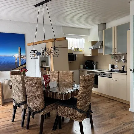 Dom wakacyjny Nordsee Nahe Bensersiel Kamin Garten *