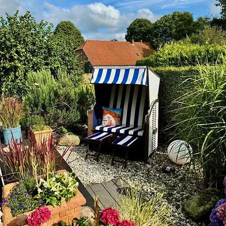 Nordsee Nahe Bensersiel Kamin Garten Dom wakacyjny *
